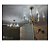 Lustre Dourado Luxo Grande Moderno Aneis Molecula D60cm 12 Lamp Salas e Lojas wfl  Play - Imagem 1