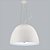 Pendente Shimeji Redondo Oval Alumínio Branco 56x38,5cm Usina Design 3x Lâmpadas E27 Bivolt 16036-60 Salas e Mesas - Imagem 1