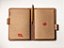 Capa para Caderno Bullet Journal A5 - Couro Bicolor Marrom Café e Caramelo - Imagem 10