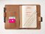 Capa para Caderno Bullet Journal A5 - Couro Preto - Imagem 3