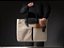 Tote Bag Duna - Couro Preto - Imagem 1