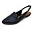 Sapatilha Slingback Amo em Couro Preta - Imagem 2