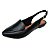 Sapatilha Slingback Amo em Couro Preta - Imagem 2
