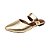 Mule em Couro Vivian Dourado - Imagem 2