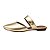 Mule em Couro Vivian Dourado - Imagem 4