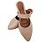 Mule em Couro Vivian Nude - Imagem 8