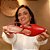 Slingback em Couro Clara Vermelho - Imagem 2