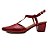 Slingback em Couro Clara Vermelho - Imagem 6