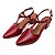 Slingback em Couro Clara Vermelho - Imagem 7