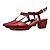 Slingback em Couro Clara Vermelho - Imagem 8