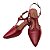 Slingback em Couro Clara Vermelho - Imagem 9