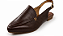 Sapatilha Slingback Amo em Couro Marrom - Imagem 7