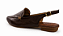 Sapatilha Slingback Amo em Couro Marrom - Imagem 6