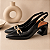 Slingback em Couro Giovanna Preto - Imagem 2