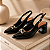 Slingback em Couro Giovanna Preto - Imagem 3