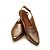 Sapatilha Slingback Amo em Couro Ouro Velho - Imagem 4