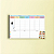 Quadro Planejamento Semanal - Planner Colorido - Imagem 1