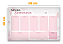 Quadro Planejamento Semanal - Rosa - Imagem 4