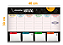 Quadro Planejamento Semanal - Planner Colorido - Imagem 4