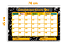 Quadro Planejamento Mensal - Planner Preto Compromisso - Imagem 4