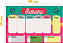 Quadro de Planejamento Semanal - Planner Rosa/Verde - Imagem 7