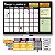 Quadro Planejamento Mensal - Planner Interativo - Imagem 4