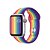 Pulseira Arco Íris para Apple Watch de Silicone - Imagem 1