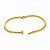 Pulseira Bracelete Prego Di Capri Semi Jóias X Ouro - Imagem 2