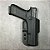 COLDRE KYDEX GLOCK G17 G22 EXTERNO (PRETO) - Imagem 6