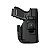 Coldre Kydex Glock G19 G19x G23 G25 G45 Com Lanterna Olight Baldr Mini Velado - Imagem 1