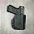 Coldre Kydex Glock G19 G19x G23 G25 G45 Com Olight PL-MINI 2 Ostensivo - Imagem 5