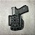 Coldre Kydex Glock G19 G19x G23 G25 G45 Com Olight PL-MINI 2 Ostensivo - Imagem 4