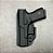 COLDRE KYDEX GLOCK G19 G19X G23 G25 G45 COM PORTA CARREGADOR - VELADO - Imagem 2