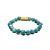 Pulseira Turquesa chanfrada 8mm - Imagem 1