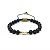 Pulseira Thalia - Vulcânica e Pérola 6mm - Imagem 1