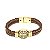 Pulseira Medalha de Sao Bento Dourada - Imagem 1