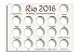 Placa de Madeira para série de moedas de 1 Real das olimpíadas - Imagem 1