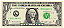 Cédula dos Estados Unidos - 1 Dollar - Imagem 1