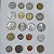 Lote com 20 moedas estrangeiras diferentes - lote 3 - Imagem 1