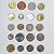 Lote com 20 moedas estrangeiras diferentes - lote 4 - Imagem 2