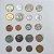 Lote com 20 moedas estrangeiras diferentes - lote 5 - Imagem 2