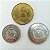 3 Moedas da República Dominicana - 5, 25 Centavos e 1 Peso - Imagem 2