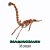 Kit 8 Quebra Cabeças de Madeira 3D Dinossauro Aquarela - Imagem 6