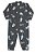 Macacão De Soft Infantil Masculino Pijama Dedeka Passos Cinza-escuro Foguete - Imagem 1