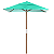 Guarda-Sol Tipo Italiano Ecolight Quadrado 1,60 x 1,60m - Imagem 1