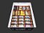 Organizador (INSERT MDF) para Ultimate Railroads - Imagem 1