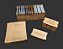UPGRADE KIT Modelo 1 p/ Modelo 2 do Organizador (INSERT MDF) para 7 Wonders (2ª Edição) - Imagem 1