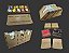 UPGRADE KIT para Organizador (INSERT MDF) para Ark Nova (Modelo 1 p/ Modelo 2) - Imagem 1