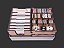 Organizador (INSERT MDF) para Tiny Epic Crimes + Expansão com Board Band (Elástico) - Imagem 1