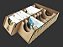 Organizador (INSERT MDF) para Imperial Settlers - Imagem 7